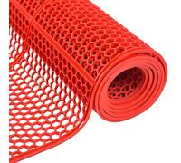 Tapis de Drainage antidérapant en Caoutchouc, Tapis en Caoutchouc Robuste pour Zones humides, revêtement de Sol extérieur Commercial pour salles de Bains et piscines, épaisseur 4,5 mm
