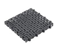Tapis de drainage emboîtable, dalle de sol modulaire antidérapante pour garage, jardin, utilisation en extérieur