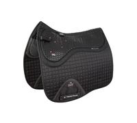 Tapis de dressage antidérapant Premier Equine Close Contact Tech Grip Pro Noir Full