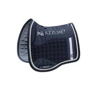 Tapis de dressage pour cheval antidérapant satin Premier Equine Azzure Bleu Full