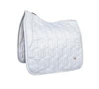 Tapis de dressage pour cheval Back on Track Deep Nights Blanc Full