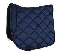 Tapis de dressage pour cheval Covalliero Empara Bleu 53x63/68 cm