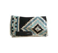 Tapis de dressage pour cheval en laine Burioni Western Lana Noir TU