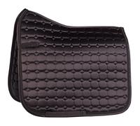Tapis de dressage pour cheval en satin Harry's Horse Reverso Heavy Noir Cob Mixte