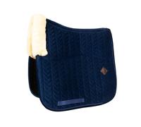 Tapis de dressage pour cheval Kentucky Skin Friendly velvet Bleu Full