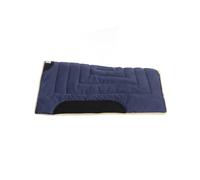 Tapis de dressage pour cheval Pool's Western Cordura Bleu TU