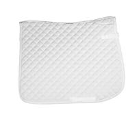 Tapis de dressage pour cheval rembourrée Zaldi Blanc TU