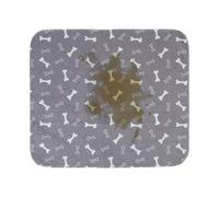 Tapis De Dressage Pour Chien - 70cmX80cm Polyester | Coussinets Pour Pipi Pour Chien - Tapis Absorbant Lavable Matelassé | Coussin Pour Intérieur Extérieur Voiture Voyage Camping Canapé Chambre Cages