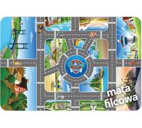Tapis de feutre Nickelodeon, Patrouille Paw, Villes, 75x112cm