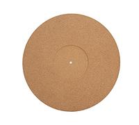 Tapis de feutrine antistatique antidérapant de 30,5 cm, liège souple, 295 mm de diamètre, idéal pour l'enregistrement de musique, idéal pour les platines et