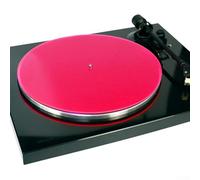 Tapis de feutrine en acrylique pour platine vinyle de 30,5 cm, qualité sonore améliorée, rose