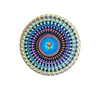 Tapis de feutrine pour disque, effet animation, 29,5 x 29,5 cm, tapis en feutre pour tourne-disque, affichage illusion d'optique, pour jeux de vinyle, pour studio de musique, installation à domicile