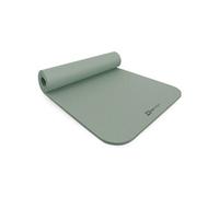 Tapis de fitness Hop-Sport 190 x 60 cm x 1 cm, tapis de sport - ménageant les articulations & antidérapant, tapis de fitness en mousse NBR + sangle de transport, Vert clair Vert clair