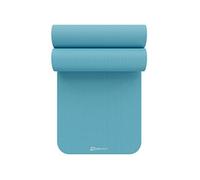 Hop-Sport Tapis de fitness 190 x 60 x 1,5 cm, tapis de yoga - ménageant les articulations & antidérapant, tapis de pilates en mousse NBR avec sangle de transport, Brume bleue Brume bleue