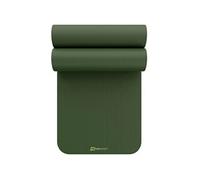 Tapis de fitness 190 x 60 x 1,5 cm, tapis de yoga - ménageant les articulations & antidérapant, tapis de pilates en mousse NBR avec sangle de