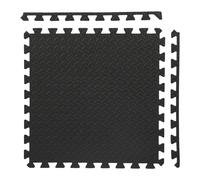 Tapis de fitness HMS MP12 Puzzle Gris 1220x1220 mm