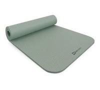 Tapis de fitness Hop-Sport 190 x 60 cm x 1 cm, tapis de sport - ménageant les articulations & antidérapant, tapis de fitness en mousse NBR + sangle de transport, Vert clair Vert clair