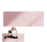 Tapis de fitness pliable - Tapis d'entraînement léger pour les voyages - Tapis d'entraînement pour yoga, pilates, entraînement à la maison et exercices au sol - 180 x 60 x 20 cm
