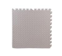 Tapis de Fitness Puzzle, Sol for Salle de Sport, d'exercice en Mousse EVA emboîtable Tapis de Gymnastique Puzzle(Gray,4pcs-30x30cm)