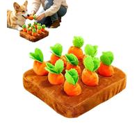 Tapis de Flairage Chiens Casse-Tête à Carotte en Peluche