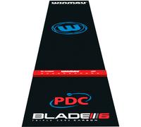 Tapis de fléchettes Dartmat Pro Zone Precision Blade 6 en PVC, ligne de tir suré