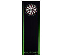 Tapis de Fléchettes Paillet de Fléchettes Tournoi Fléchettes Dart 237x80 cm Vert Kingpower
