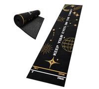 Relaxdays Tapis de fléchettes ligne de tir