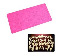 Tapis de fondant en silicone pour la Saint-Valentin, décoration de gâteau, accessoire de pâtisserie élégant en forme d'oiseau en sucre moule à fondant accessoires de cuisson