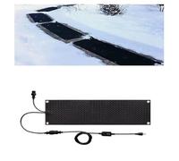 Tapis de Fonte de Glace Conception Antidérapante, avec câble d'Alimentation Pads de Fonte de Neige Chauffage Rapide et température Constante, pour Escaliers Portes Escaliers（24.5 x 76.2 cm） ,1pcs