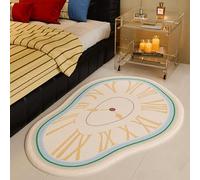 Tapis de forme amusante - Grand tapis esthétique avec dopamine et antidérapant - Pour chambre à coucher, chevet, canapé, salon, entrée, décoration d'intérieur (#2, 64 x 100 cm)