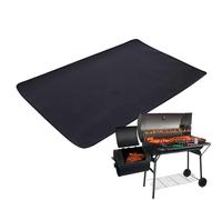 Tapis de fosse de feu - Protection de barbecue résistante à la chaleur - Coussin de barbecue sans feu extérieur | Accessoire de base en fibre de verre pour la du sol de patio - Spark