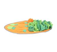 Tapis de Fouille Carotte pour Lapin, Alimentation Lente, Peluche Orange | Cache Nourriture, Stimulation de Fouille, Résistant aux Morsures L’usure, Accessoire pour Lapins