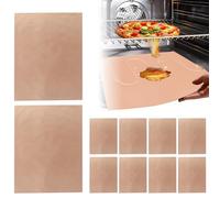Tapís de Four,10 Pièces Accessoires de Cuisson Résistants à la Chaleur et Lavables | Protecteur de Four pour le du,pour Grill Barbecue Cuisson Pizza Steak Poulet