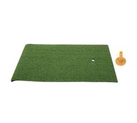 Tapis de Frappe de Golf Professionnel avec Tee en Caoutchouc Tapis d'entraînement en Gazon synthétique de qualité supérieure pour entraînement de Swing en intérieur et en