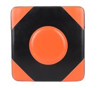 Tapis de Frappe Mural, Cible de Mise au Point en Cuir Durable pour L'entraînement Physique, Adultes, avec Crochets et Boucles pour Différents Types de Murs