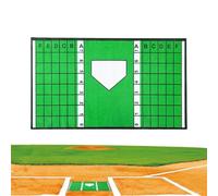 Tapis de Frappe pour Baseball et Softball - Avec Guide D'Alignement Pour Équipement De Pratique Sportive | Tapis D'Entraînement De Softball,Pour Hommes Et Débutants Et Professionnels Et Père Et Mère E