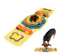 Tapis de friandises pour chien, tapis renifleur pour chien - Tapis de puzzles alimentaires de style montre,Coussin anti-dérapant pour renifler le nez, tapis de puzzle alimentaire résistant aux morsure