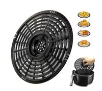 Tapis de friteuse à air pour séparateur de nourriture, séparateur de cuisson, accessoire de poêle à griller non perforé, compatible avec les friteuses à air, passe au lave-vaisselle, 1 lot (B)