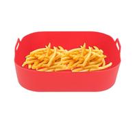 Tapis de friteuse à air - Tapis anti-adhésif réutilisable | Inserts carrés pour panier de friteuse à air comprimé - Pour four, micro-ondes, pizza, légumes, gâteaux, frites, collations, cuisine, fête à