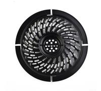Tapis de friteuse perforé et pièces de poêle à griller avec séparateur de cuisson Accessoires adaptés aux modèles de friteuses à air courants avec diamètre supérieur à 15,5 cm