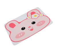 Tapis de Gamelle pour Chien Antidérapant, Absorbant, en Terre de Diatomée