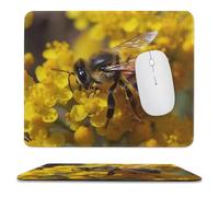 Tapis de Gaming Abeille sur Une Fleur Jaune Tapis de Souris Gaming