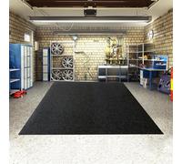 Tapis de Garage Antidérapant en PVC - Protection Sol Caoutchouc 2,5 x 5,2 m pour Remorque avec Rouleau