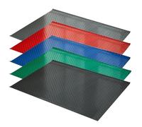 Tapis De Garage en PVC Transparent Texturé, Rouleau De 1,5 Mm D'épaisseur, Découpable À Volonté, Tapis De Stationnement Robustes for Garage(Grey,1.2x6m/3.9x19.6ft)