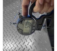 Tapis de Garage Plaque de Caoutchouc Diamantée Ultra-résistante de 5 mm D'épaisseur, Tapis D'entrée Intérieur Noir à Dos en Caoutchouc, Tapis pour Chenil(Gray,1x1.5m (3.3 x 4.9ft))