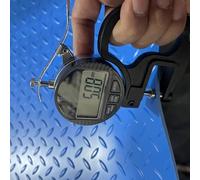 Tapis de Garage Plaque de Caoutchouc Diamantée Ultra-résistante de 5 mm D'épaisseur, Tapis D'entrée Intérieur Noir à Dos en Caoutchouc, Tapis pour Chenil(Blue,0.9x1.5m (3.0 x 4.9ft))