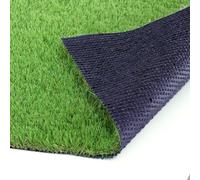 Tapis de gazon artificiel 2 x 3,5 m Tapis de gazon synthétique pour terrasse, balcon, cour, pelouse, terrasse et porche, gazon astro durable en vert, parfait pour l'aménagement paysager et les aires
