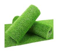 Tapis de gazon artificiel durable pour une utilisation en extérieur - Facile à nettoyer, idéal pour les terrasses, balcons, jardins, zones d'urine pour chien (1 m x 4 m) - Parfait pour les animaux