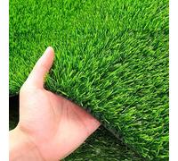 Tapis de gazon artificiel - Gazon synthétique de 2,3 cm pour jardin, décoration d'intérieur, mariages, fêtes, utilisation en intérieur et en extérieur, tapis Ln respectueux de l'environnement