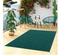 Tapis de gazon artificiel - Kingston - pétrole - 200x150 cm - pour jardin, terrasse, balcon